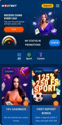 mostbet app for android