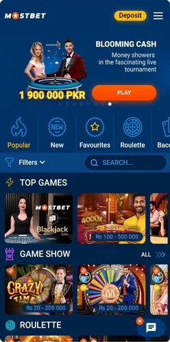 mostbet app for android